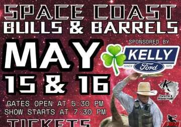 KELLY FORDS SPACE COAST BULLS AND BARRELS