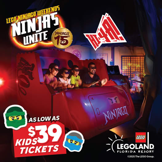 LEGOLAND KIDS TICKETS STARTING AT $39