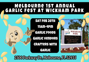 1st Annual Melbourne GARLIC FEST