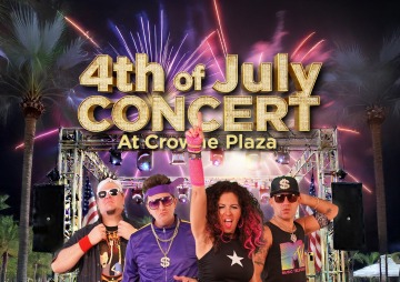 Celebrate America's 250th birthday with live music ALL DAY from Noon to 9 PM at Longboard's Melbourne Oceanfront