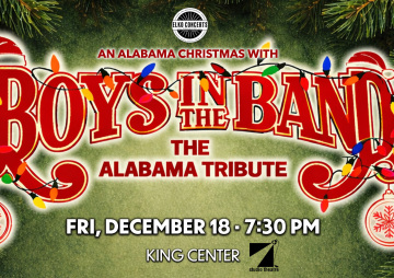 An Alabama Christmas with Boys in the Band's holiday show