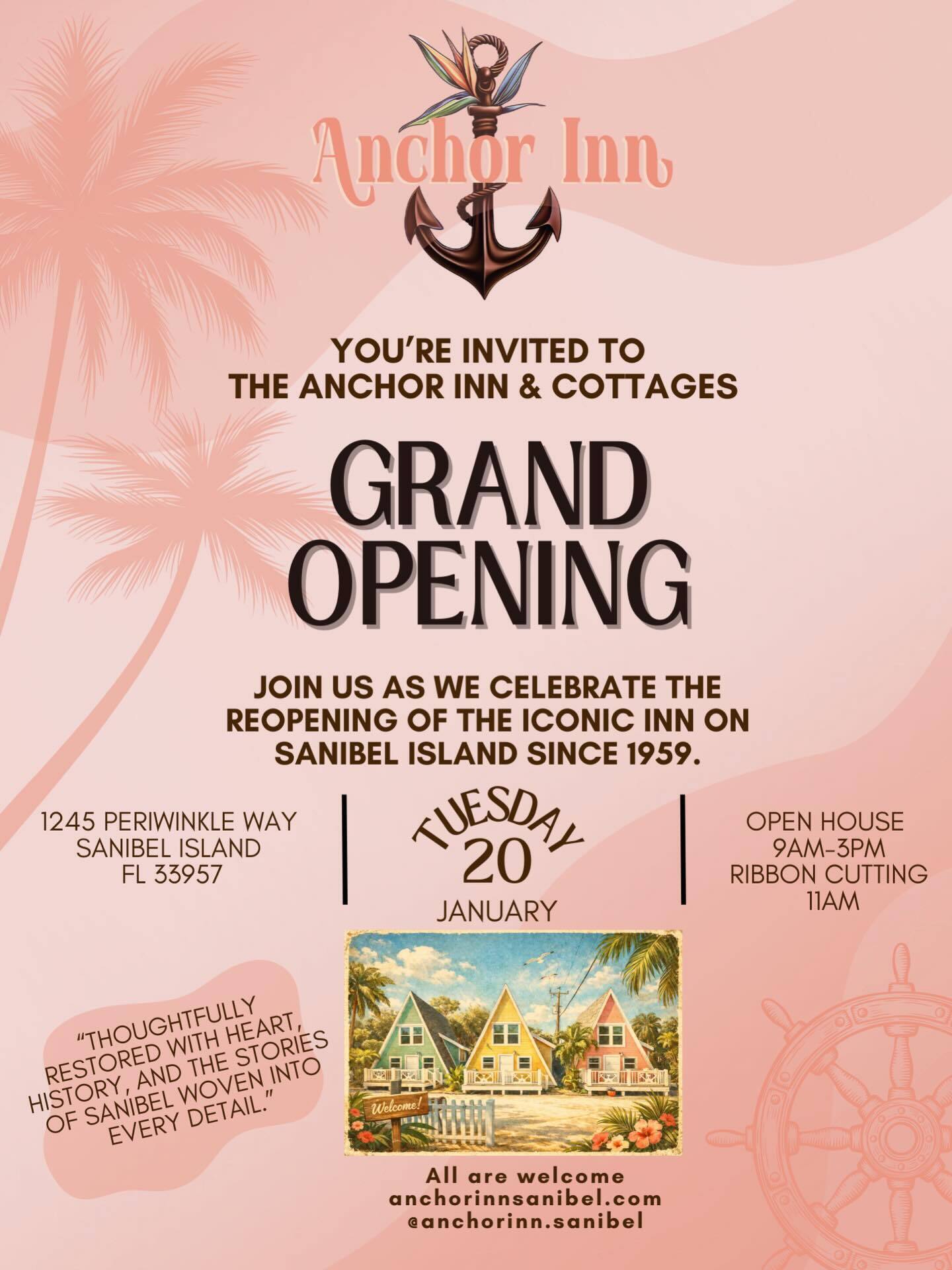 Anchor Inn (Now open)