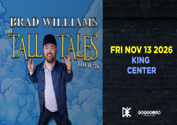 Brad Williams at the King Center
