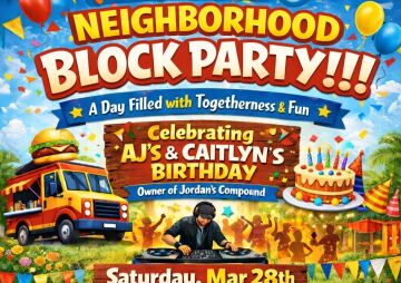 1st ever Neighborhood's Block Party