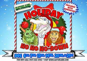 Gatorland Ho, Ho, Ho-Down Holiday Event