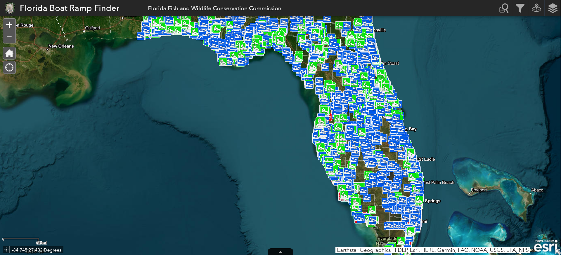 Boat Ramps by Florida Fishing and Wildlife Conservation Commission