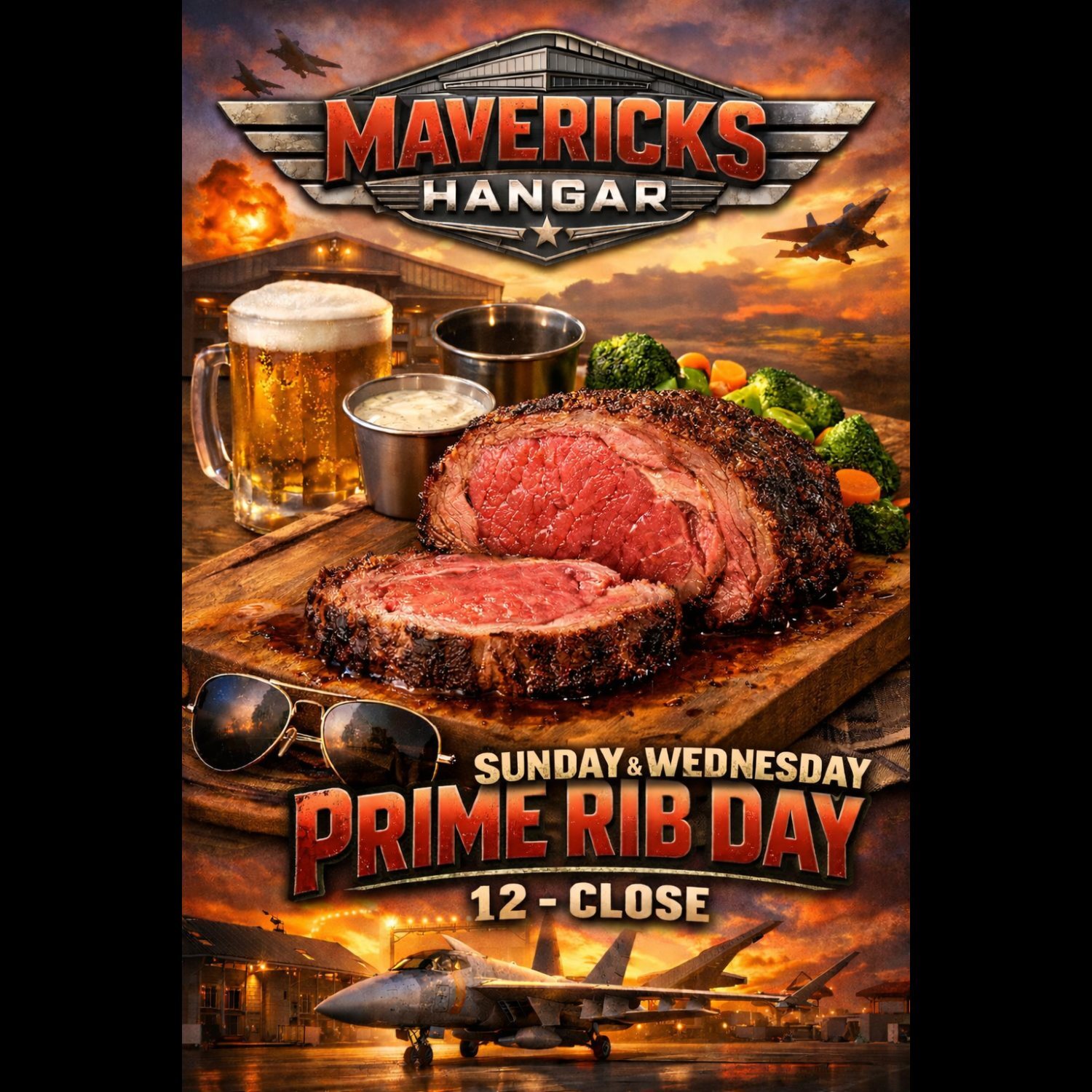 Mavericks Hangar Bar & Grill