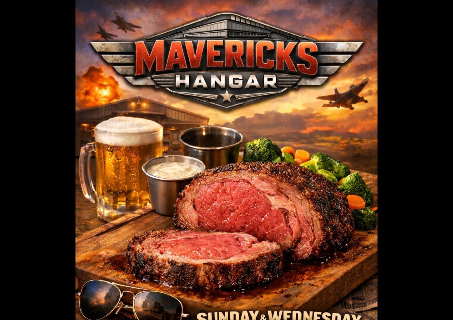 Mavericks Hangar Bar & Grill