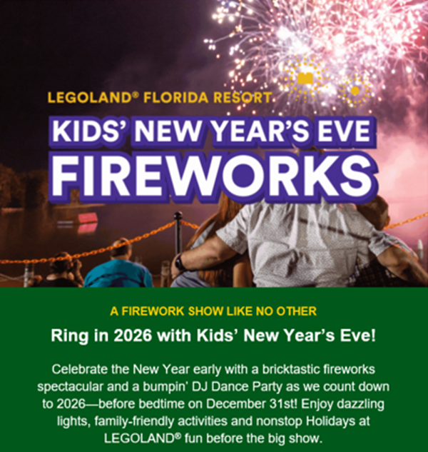 Ring in 2026 with Kids’ New Year’s Eve!