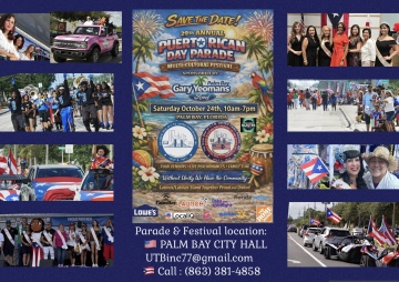 Palm Bay Florida’s 29th Annual Puerto Rican Day Parade & Multicultural Festival 