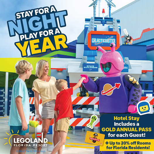 Stay for a night, play for a year!