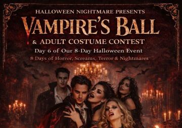 VAMPIRE’S BALL & ADULT COSTUME CONTEST