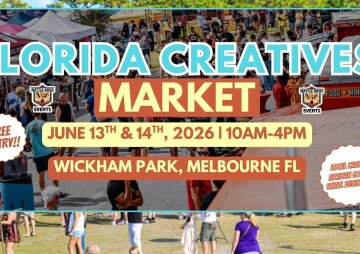  FLORIDA CREATIVES MARKET – A FREE COMMUNITY EVENT! 