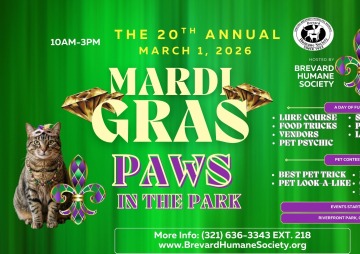 20th Annual Mardi Gras: Paws in the Park